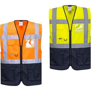 GILET FLUO SECOURISTE HAUTE VISIBILITE PORTWEST